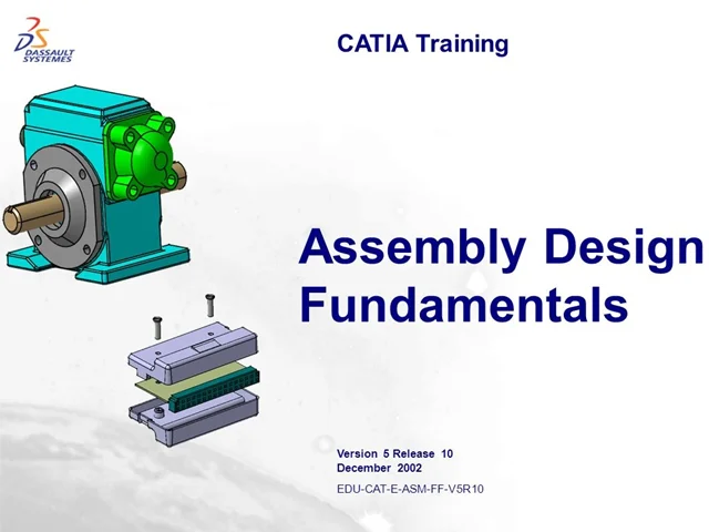 آموزش مقدماتی مونتاژ Assembly Design در نرم افزار CATIA