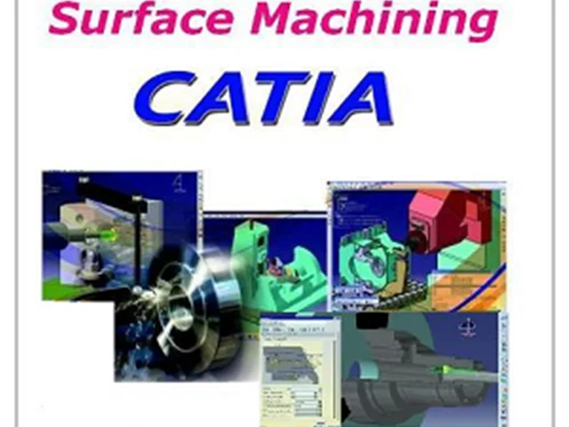آموزش جامع ماشینکاری کتیا (CATIA Surface Machining Tutorial Book)