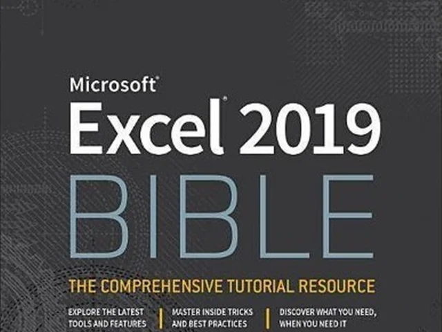 آموزش اگسل 2019 (Excel 2019 Bible)