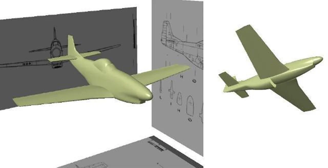 آموزش کتیا، طراحی و مدلسازی بدنه هواپیما (Aircraft) در محیط Generative Shape Design نرم افزار CATIA