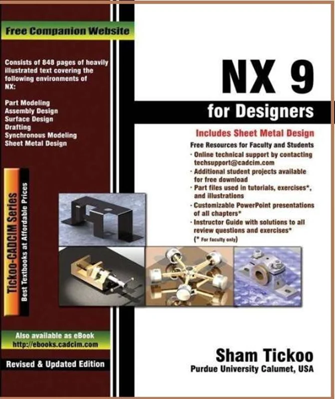 آموزش ان ایکس، کتاب آموزش مقدماتی تا پیشرفته نرم افزار NX Unigraphics