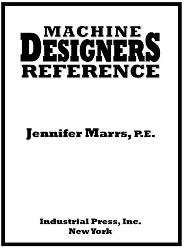 کتاب مرجع طراحان ماشین (Machine Designers Refrence)