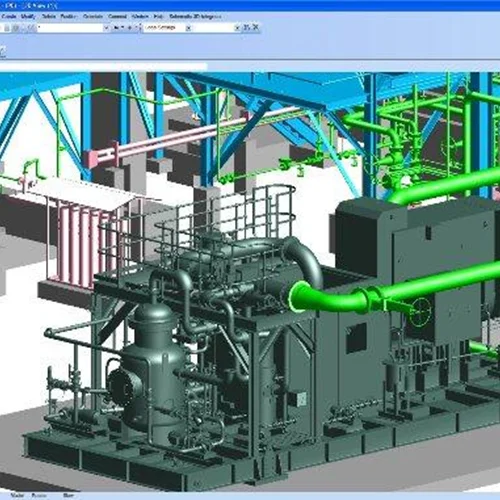 طراحی و مدل سازی تجهیزات کارخانه و تاسیسات نفت و گاز با PDMS
