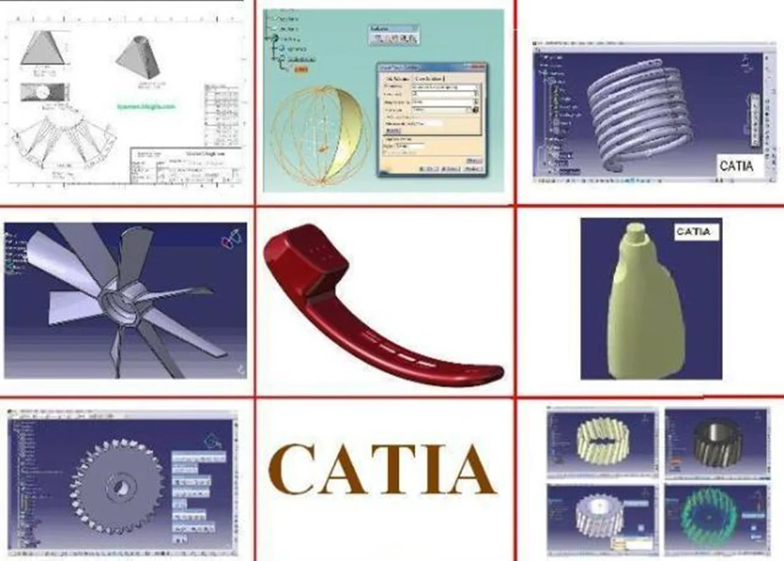 آموزش کتیا، جزوه آموزش محیط های پیشرفته (طراحی و مدلسازی، سطح سازی، آنالیز و تحلیل) نرم افزار کتیا CA