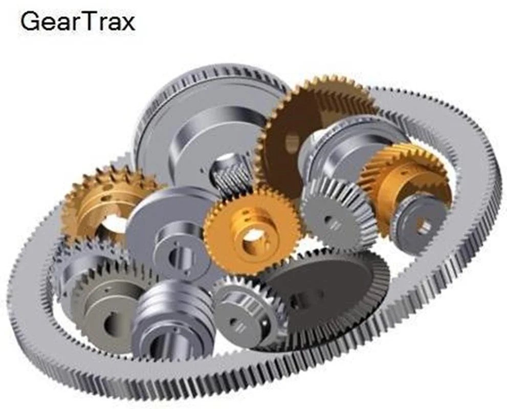 دانلود نرم افزار طراحی گیربکس و انواع چرخ دنده، پولی، چرخ تسمه، چرخ زنجیر و هزار خار GearTrax for SolidWorks