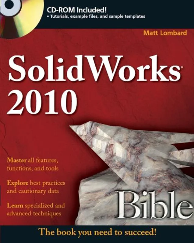 آموزش سالیدورکس، کتاب آموزش بی نظیر نرم افزار SolidWorks 2010 Bible