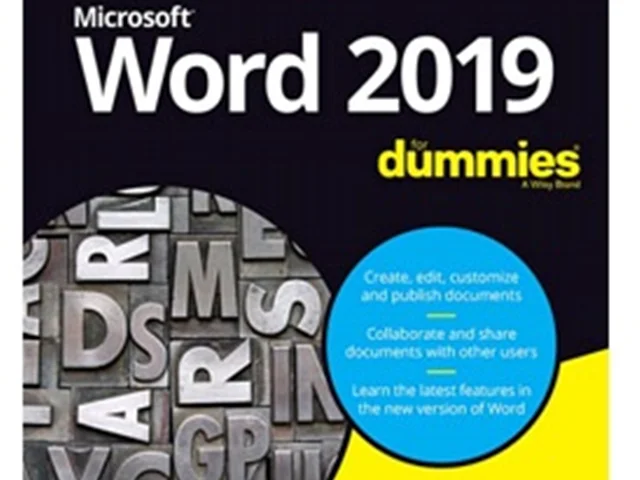آموزش ورد 2019 به زبان ساده (Word 2019 For Dummies)
