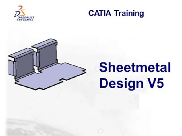 آموزش طراحی ورقکاری در محیط Generative Sheet Metal Design نرم افزار CATIA
