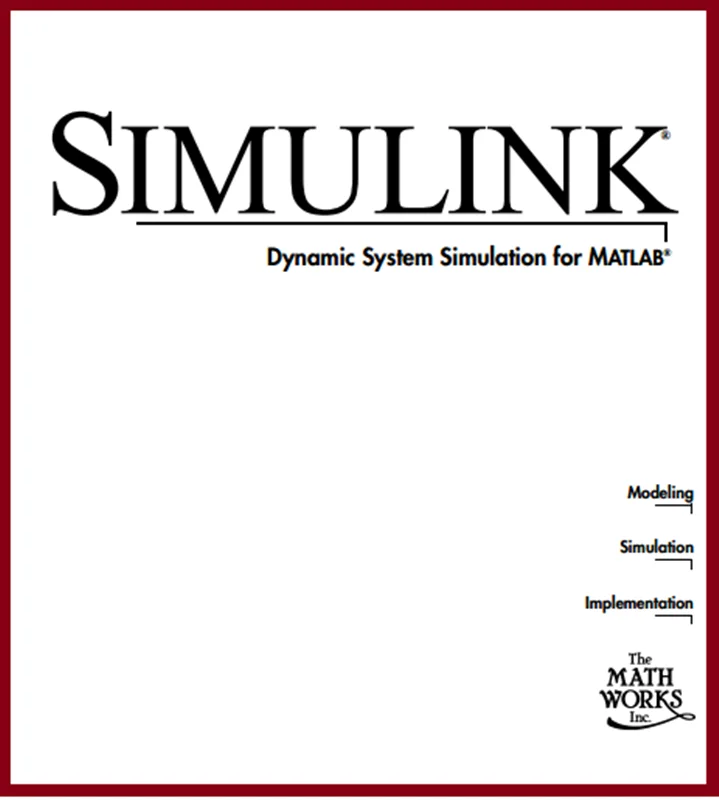 Simulink - Dynamic System Simulation for MATLAB