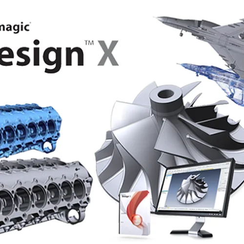 مهندسی معکوس و طراحی مدل با Geomagic Design X