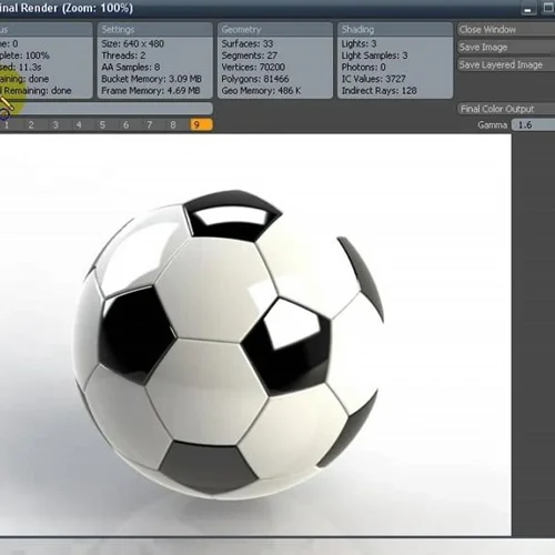 مدل سازی توپ 40 تیکه در SolidWorks