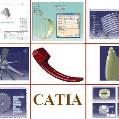 طراحی، مدلسازی، سطح سازی، آنالیز و تحلیل در نرم افزار کتیا
